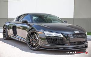 Audi R8 V10 by Black Star on Vossen Wheels (M-X4T) 2019 года